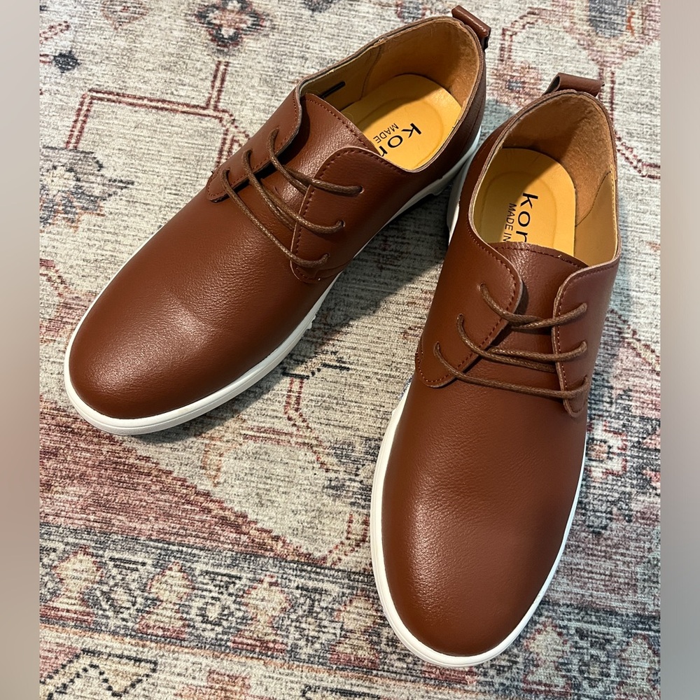 Konhill Casual Oxfords - Brown